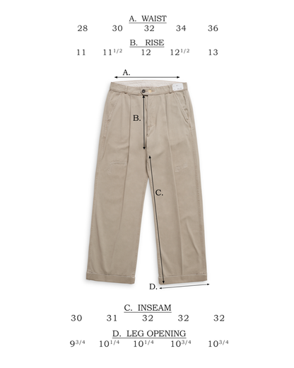 CHINO - KHAKI