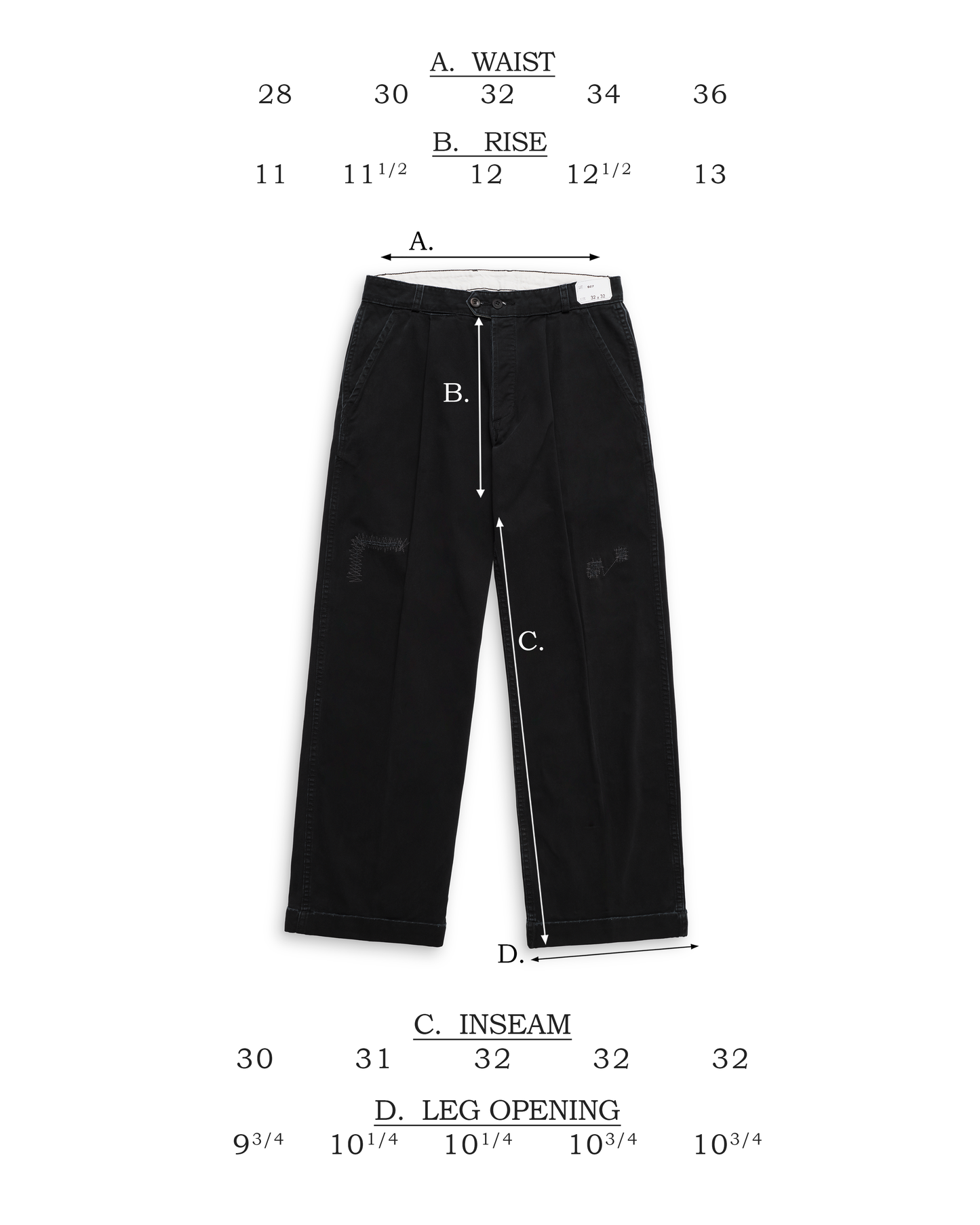 CHINO - BLACK