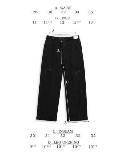 CHINO - BLACK